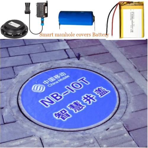 3.7V Lipo battery LP805060 3000mAh Lithium polymer battery for Smart manhole covers