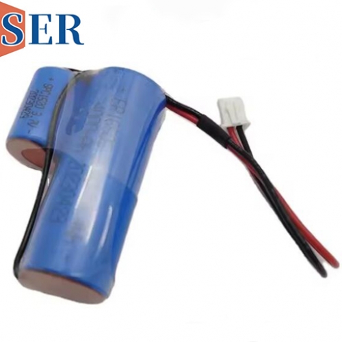 3.6V Er18505 HPC1520 Primary Li-socl2 Battery ER18505H Plus SPC1520 Capacitor battery pack
