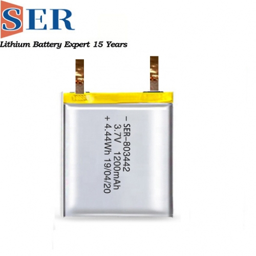 Rechargeable Ultra Thin Battery: SER503035 3.2V LiFePO4 Lipo Battery