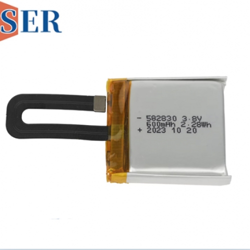 Customize high voltage Lipo battery 3.8V 3400MAH 924560 with FPC (Flexible Printed Circuit) board AF