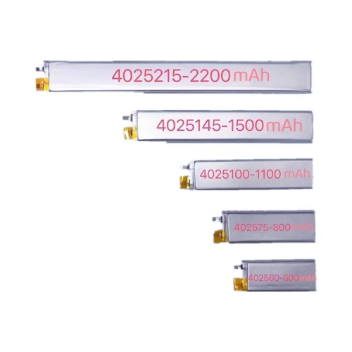 Non-rechargeable super slim battery and rechargeable super slim lipo battery