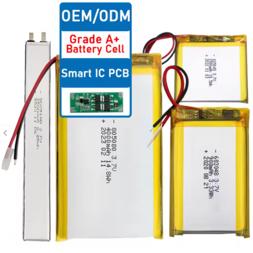 Customized OEM/ODM ultrathin Lipo Batteries