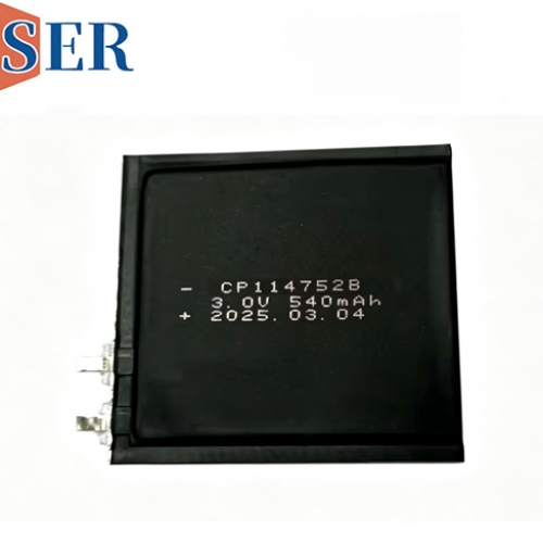 Ultra Thin Li-MnO2 Soft Battery CP114752