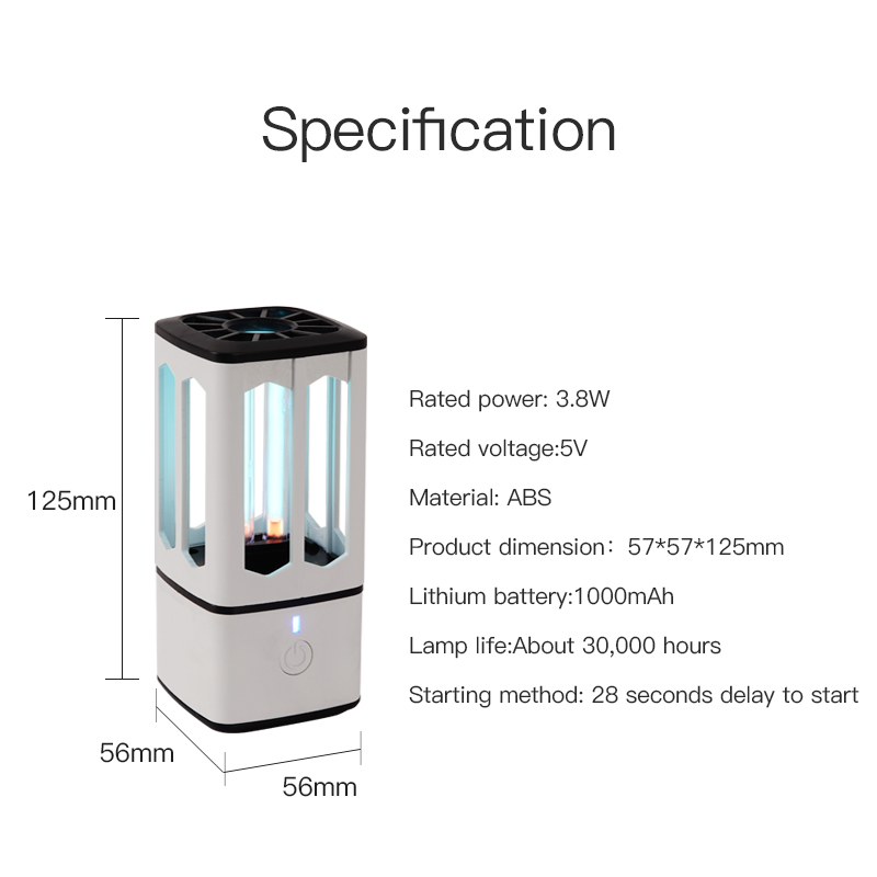 Portable UV Sterilezer Lamp(图8)